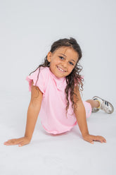 Baby Pink Soft Haven Ruffle Set